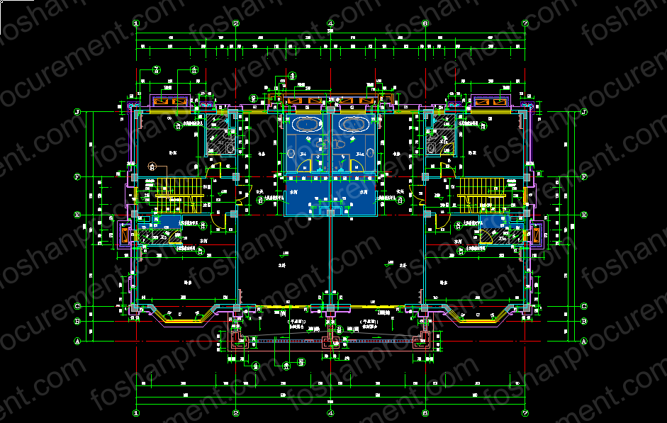 First Floor Plan (CAD)